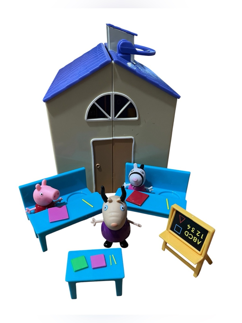 Peppa Pig Figures School Play Set